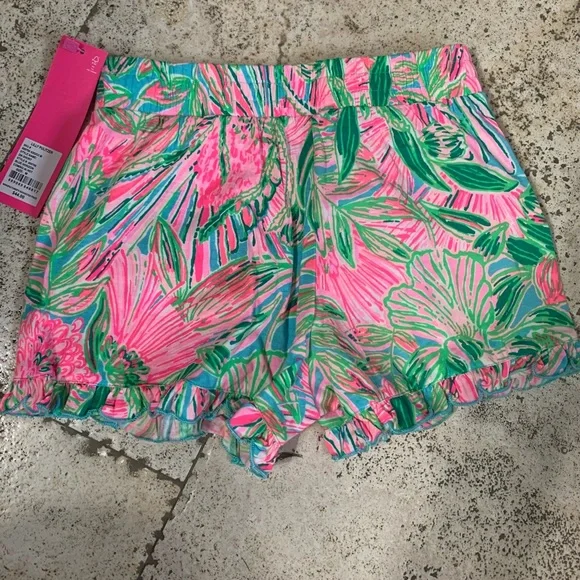 Lilly Pulitzer Girls Zia Shorts - Picture 6 of 8